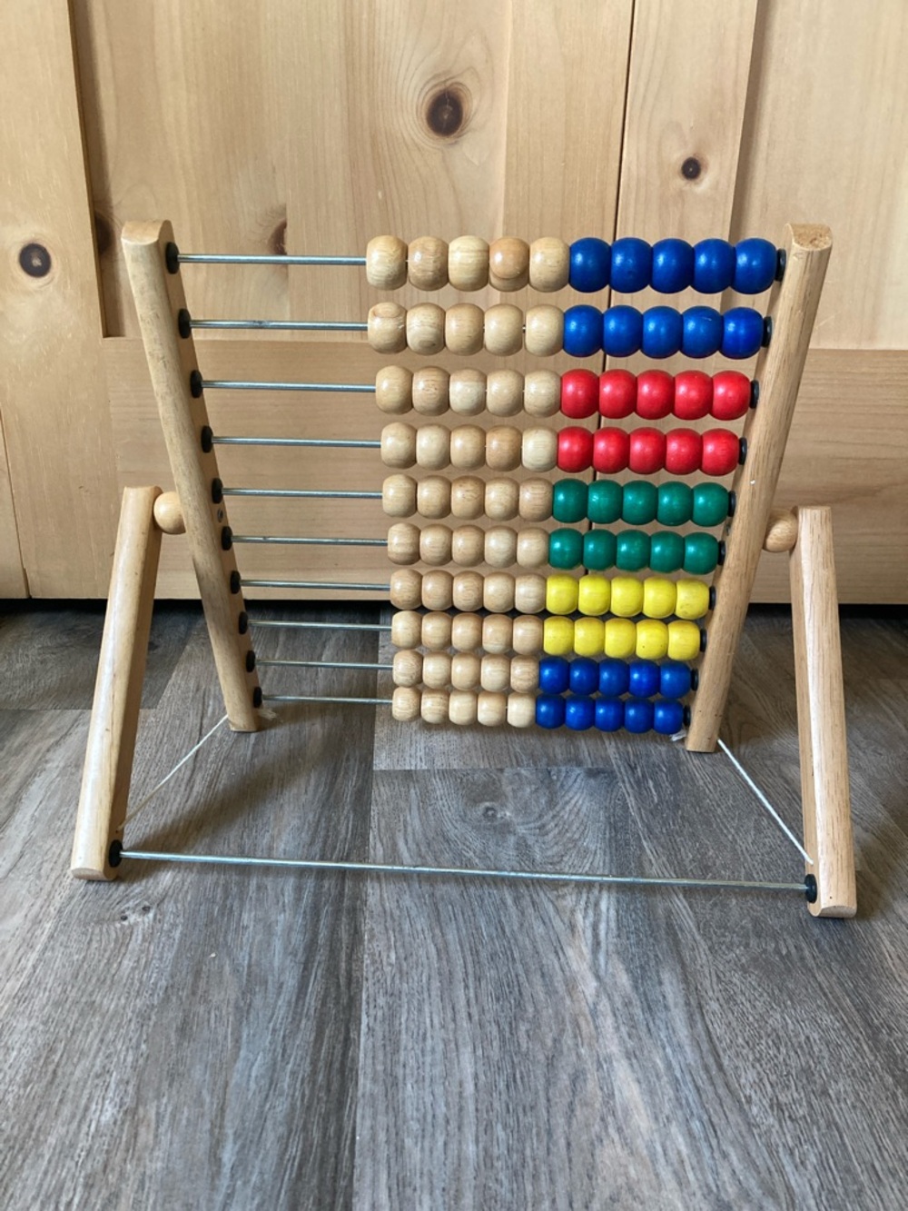 IKEA Wooden Abacus Counting Toy - Multi-Color - Picture 2 of 4